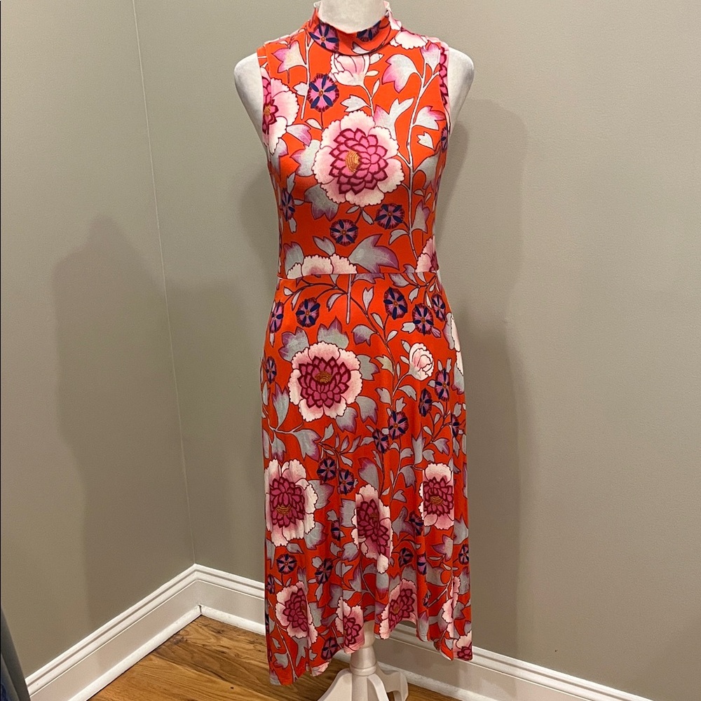 Maeve Anthropologie Floral Sleeveless Dress